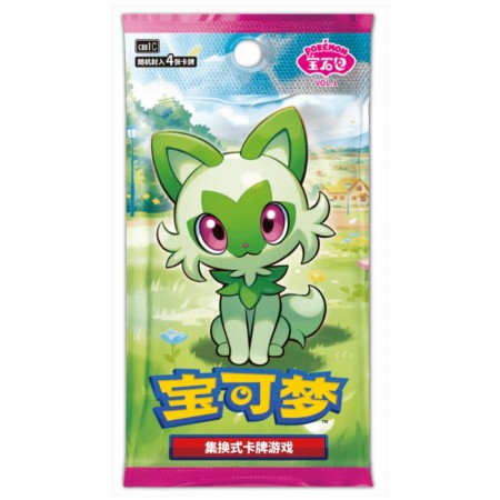 Pokémon Kinesisk Gem Pack Volume. 1 Booster Pack