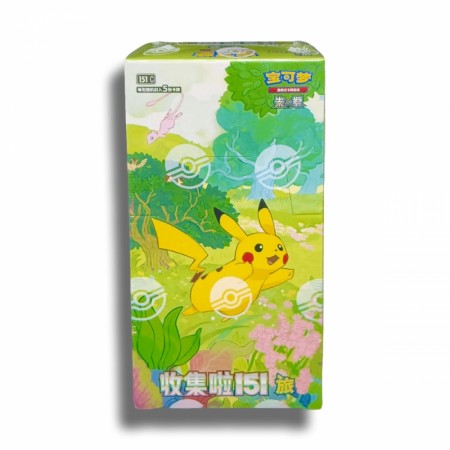 Pokémon Kinesisk Collect 151: Journey Booster Box (Slim)