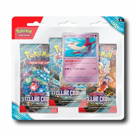 Pokémon Stellar Crown 3-Pack Blister