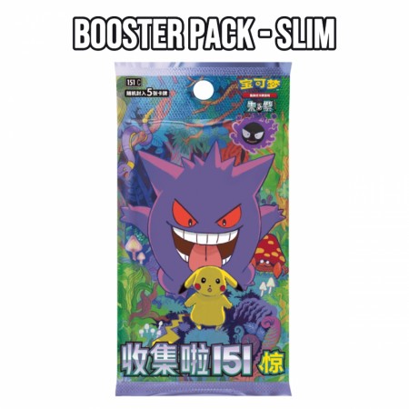 Pokémon Collect 151: Surprise Slim Booster Pack